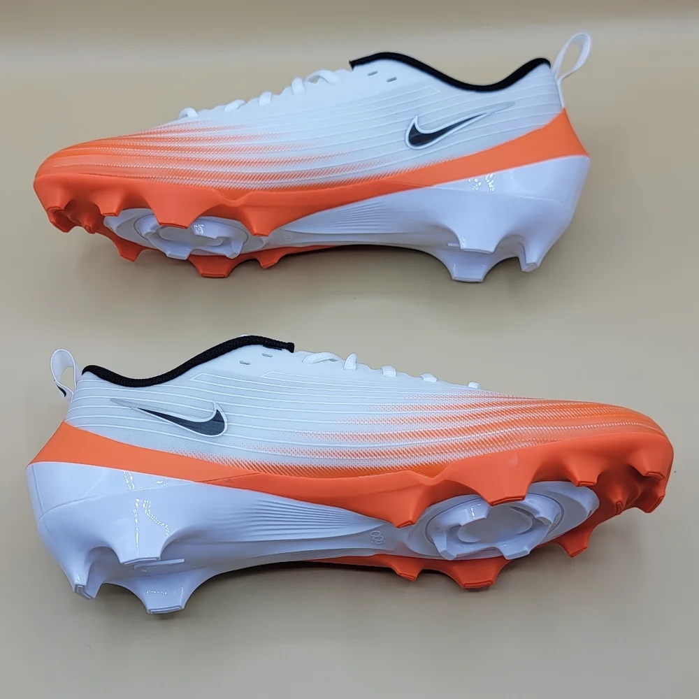 Nike Vapor Speed 3 TB Men's Football Cleats Size 13.5 White Orange HM8849-104